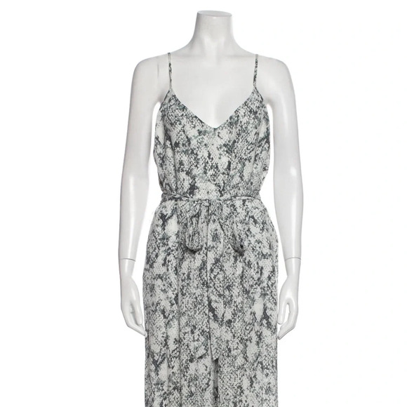 L'agence silk animal print jumpsuit - Picture 2 of 5